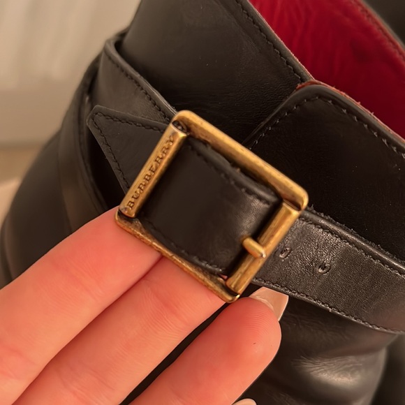 Burberry black ankle boots size 40 - Picture 7 of 15
